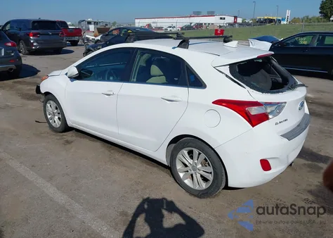 2013 Hyundai Elantra Gt из США, поврежденный, VIN KMHD35LE4DU108418
